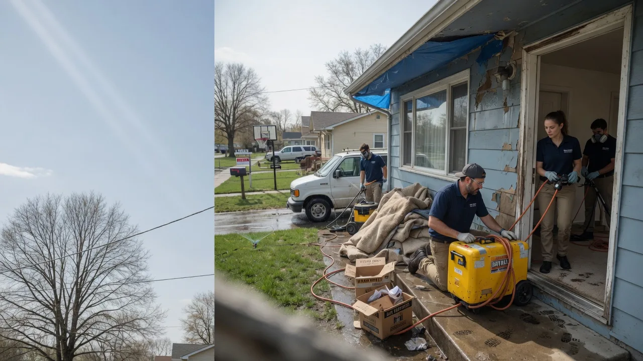 Basement Flood Cleanup in Bartlett, TX near me